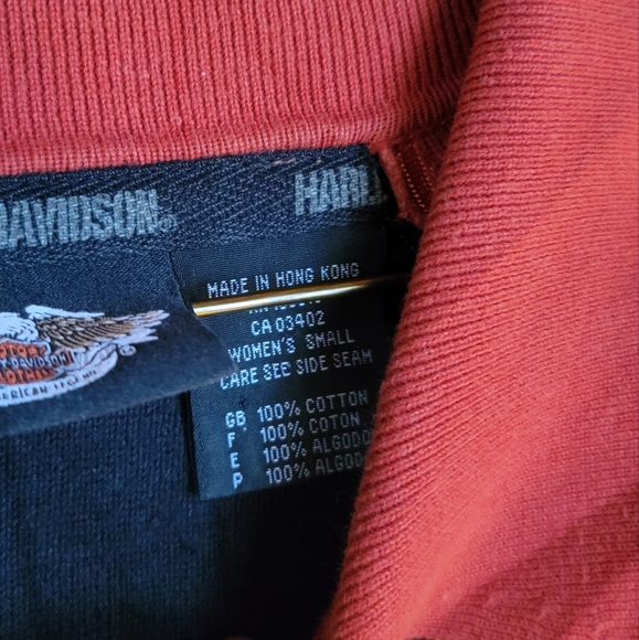 Harley-Davidson Raglan Zip Up - Picture 4 of 7